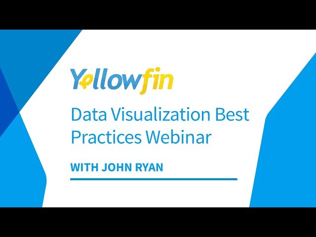 Data Visualization Best Practices Webinar by Yellowfin BI