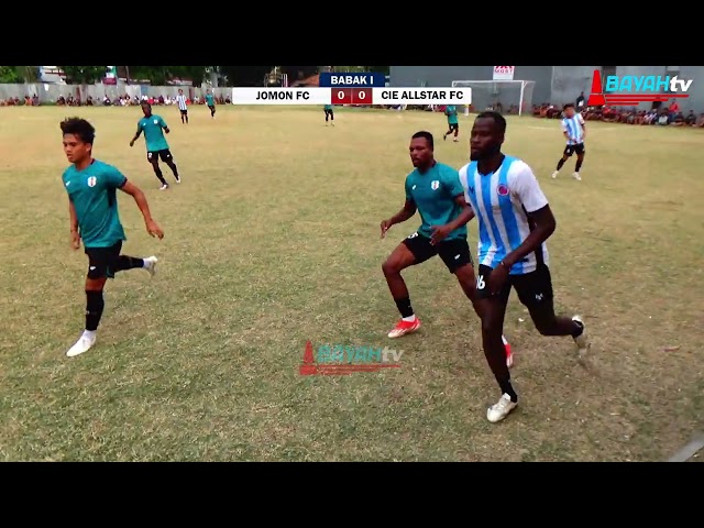 SUPER BIG MATCH!!! FIRST HALF - JURTIM CUP 2026 SEMI-FINAL BETWEEN JOMON FC VS CIE ALLSTAR FC