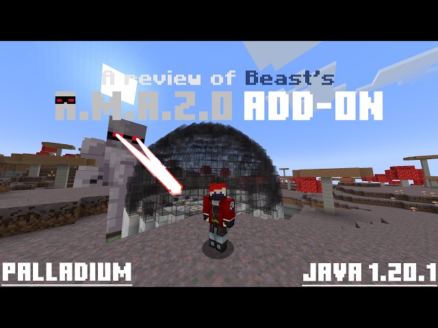 A review of Beast's Amazo Add-on | Palladium Java 1.20.1