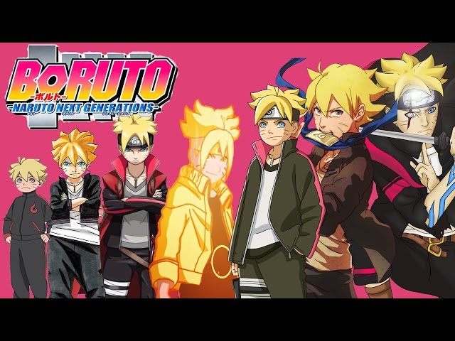 Naruto Characters Evolution - The Evolution of Boruto Uzumaki