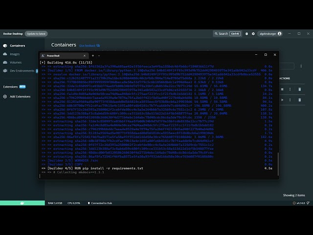 Adding Image to dockerized Mkdocs (and also talking about Watches)