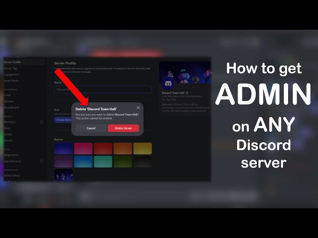How to get ADMIN on ANY Discord server