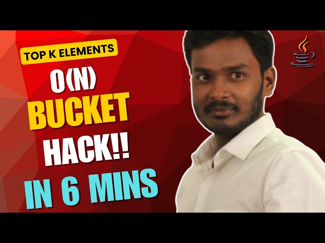 The Only Top K Frequent Elements Solution You Need to Learn - LeetCode 347