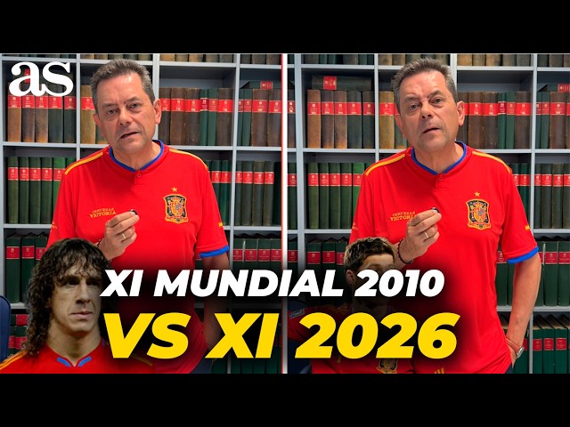 RONCERO elige entre el XI de la SELECCIÓN del MUNDIAL 2010 y el XI ACTUAL