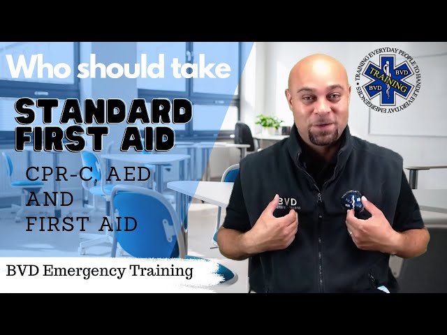 Who should take Standard First Aid with CPR-C AED Defibrillation Course | Dr. Brock Van Dyke