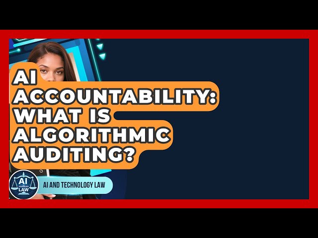 AI Accountability: What Is Algorithmic Auditing? - AI and Technology Law