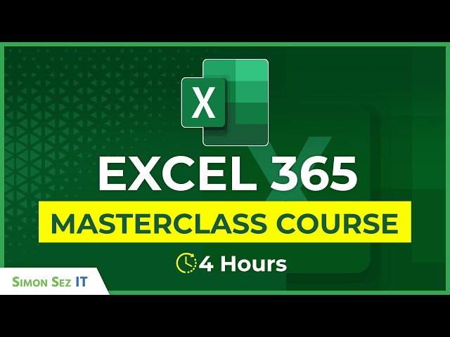 Inside Excel 365: A 4-Hour Masterclass (2026)