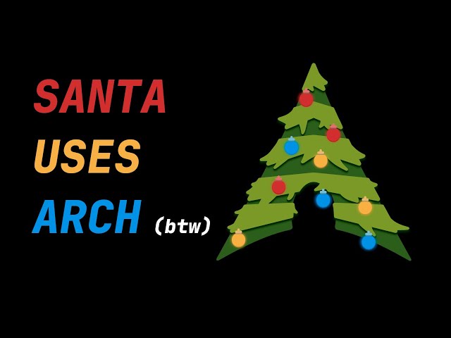 Cozy Arch Linux Rice for Christmas | i3 + Emacs