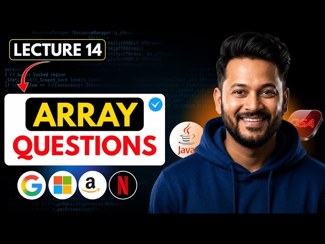 DSA Lecture 14 : Working With Arrays in Java   Search, Maximum, Reverse & Index Operations