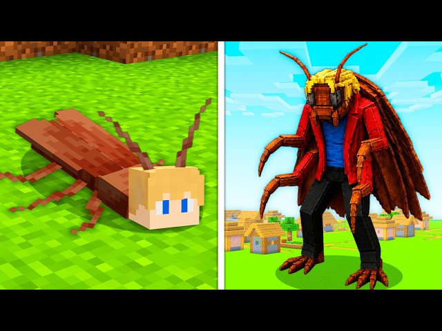 VIDA de BARATA no Minecraft!