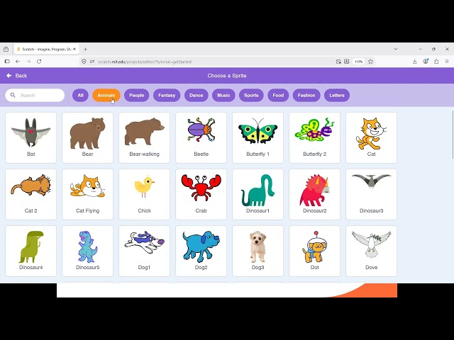 Scratch Explorers - Introduction to Story Building - Week 6 - Day 1