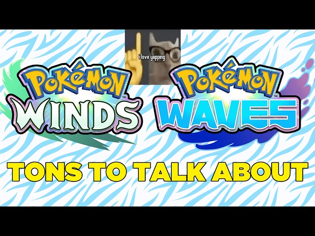 EVEN MORE LEAKS JUST APPEARED FOR POKEMON WINDS AND WAVES!