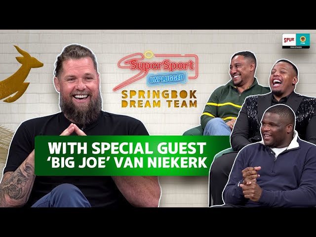 Incredible Springboks Stories From 'Big Joe' Van Niekerk 🗣️🇿🇦 | Bok Dream Team Ep 15