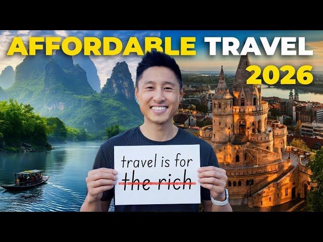 10 SHOCKINGLY CHEAP Destinations to Travel in 2026 ($50/Day)
