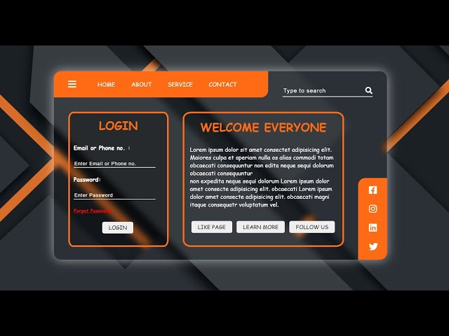 How To Create Webpage Using HTML & CSS | Part-1 | PRAROZ