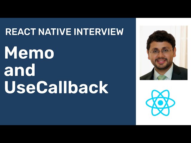React Native Interview | memo & useCallback | Memoization