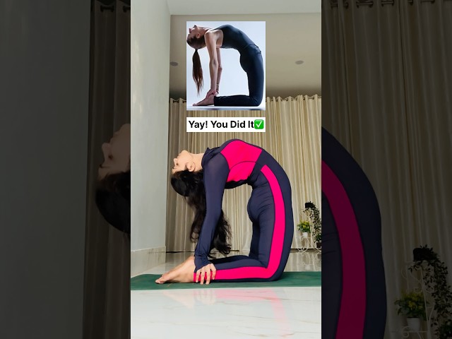 Beginner’s Guide to Ustrasana | Camel Pose Made Easy #shorts #ytshorts