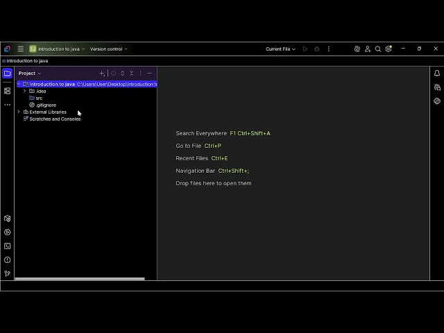 My first Java Program