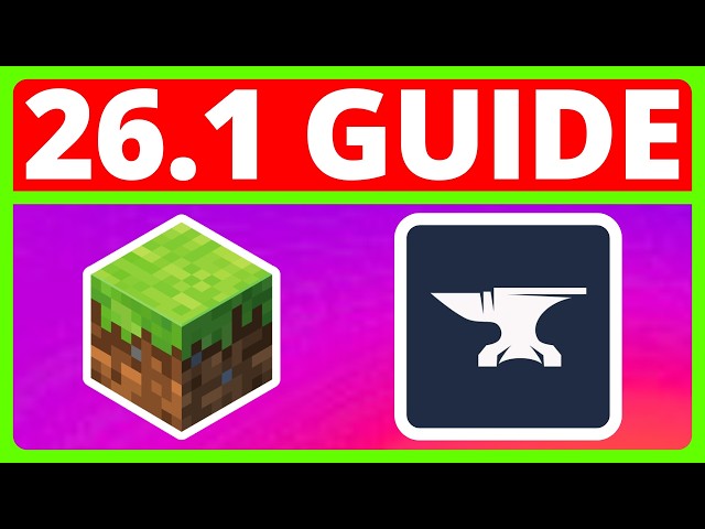 How To Download And Install Forge For Minecraft Java 26.1 | Minecraft Forge Mods