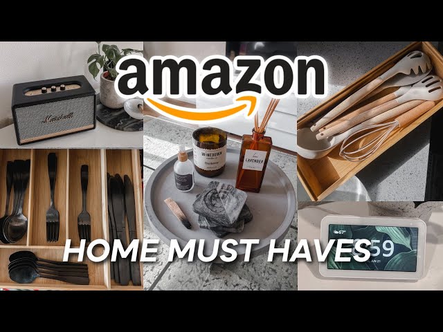 AMAZON HOME ESSENTIALS *that are actually worth your money* MUST HAVES FOR YOUR FIRST PLACE!