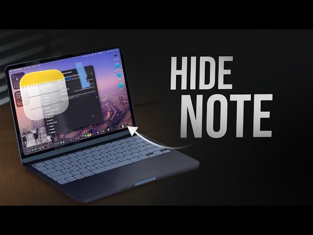 How to Hide a Note on Mac