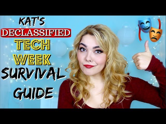 Tech Week Survival Guide | Tips & Advice for Actors!