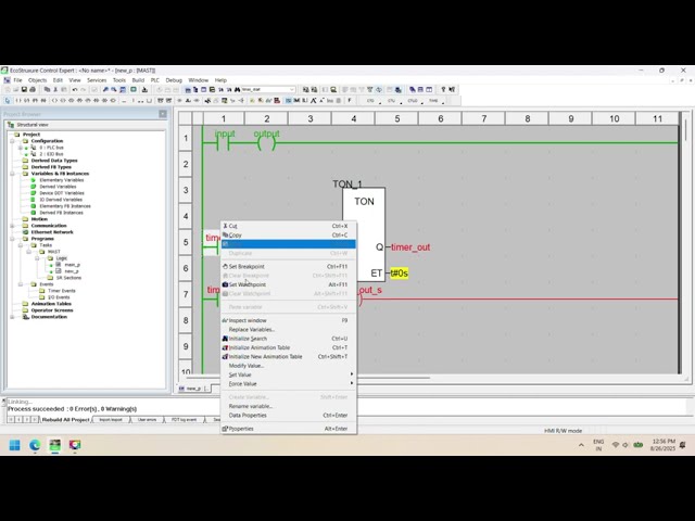 EcoStruxure Control Expert PLC Programming | Schneider PLC Simulation Tutorial for Beginners