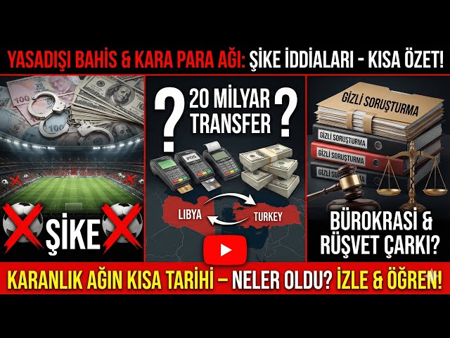 Illegal Gambling Empire in Turkey: Match-fixing, Money Laundering, and Deep Allegations