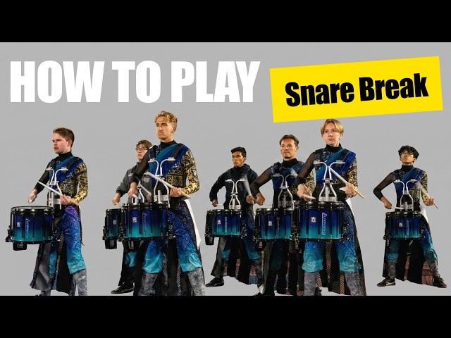 Learn the RCC 2025 Snare Break (Step-by-Step Tutorial)