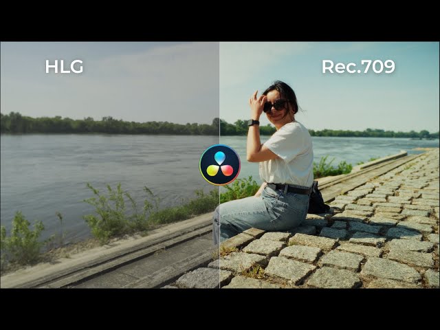 Color Grading HLG Is EASY  |  Beginner DaVinci Resolve Guide
