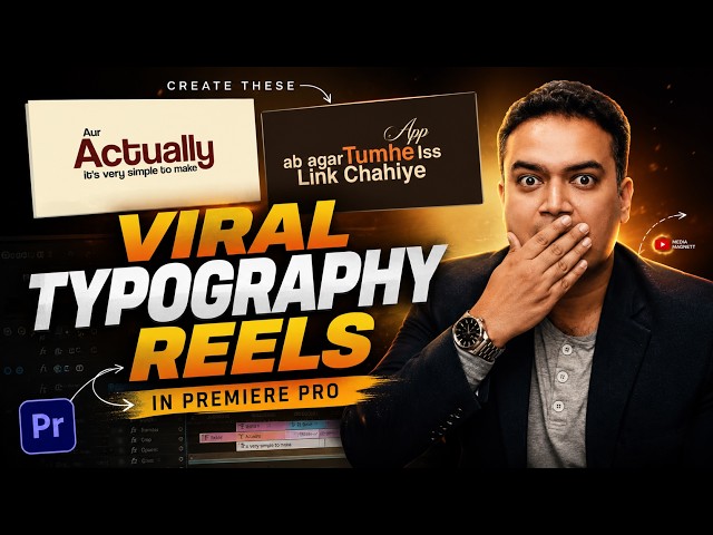 Viral Horizontal Typography Reels in Premiere Pro (2026)