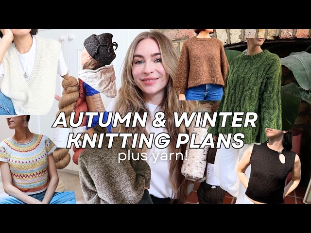 A/W Knitting Plans: Cables, slipovers + accessories