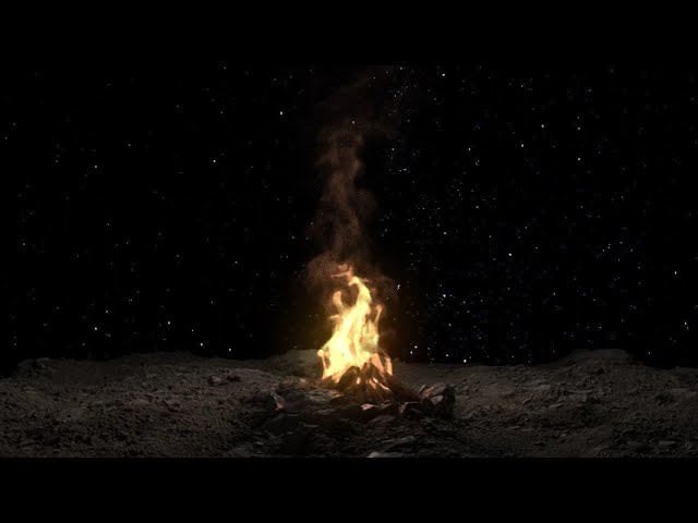 Houdini Fireplace Pyro Simulation | Fire & Smoke FX in Karma