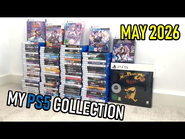 MY HUGE PHYSICAL PS5 GAME COLLECTION | MAY 2026 | 100+ GAMES