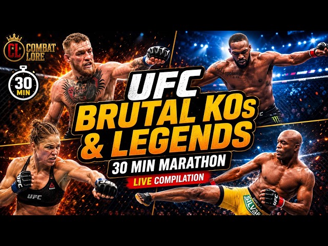 🔴 LIVE NOW: Greatest UFC Knockouts, Brutal Finishes & Legendary MMA Moments