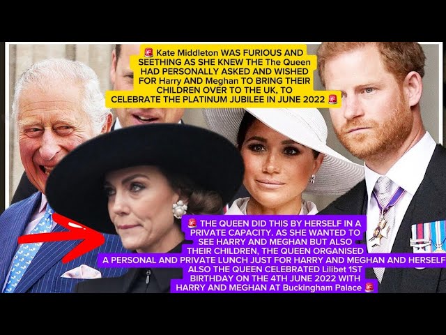 🔥 ROYAL SHOCKER: Kate “FURIOUS” After Queen’s Private Invite to Harry & Meghan EXPOSED!