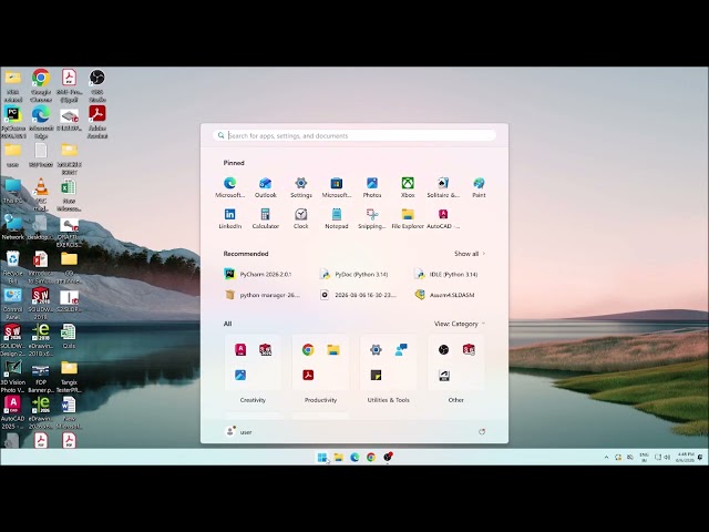 How to Install Python & PyCharm on Windows 10/11 (64-bit) + First Program with NumPy & Matplotlib