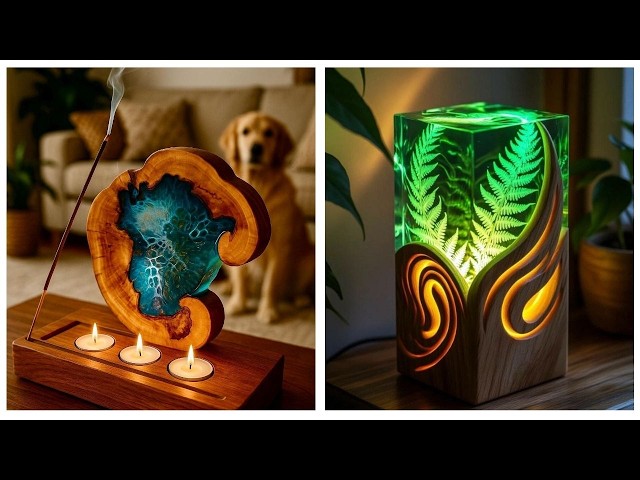 Resin Art Techniques That Look Impossible