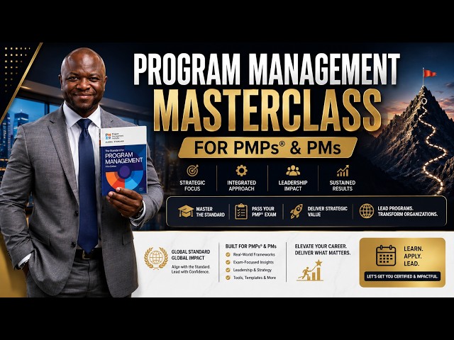 Program Management Masterclass (GABSPC Framework & 8 Principles)