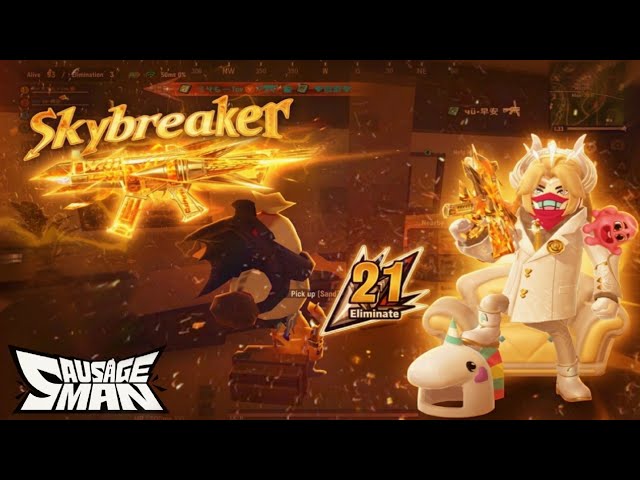 MAX!! SKY BREAKER UMP ⚡ NEW!! SS25 🔥 GAMEPLAY SAUSAGE MAN 