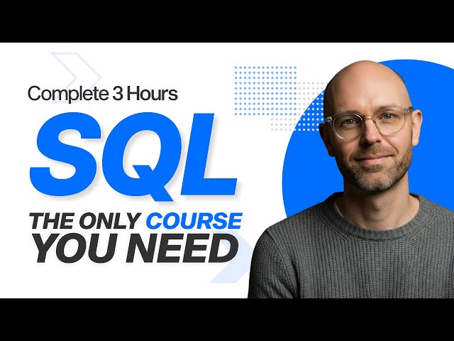 SQL Tutorial for Beginners - Complete Course in 3 Hours | Learn SQL Database Programming 2025