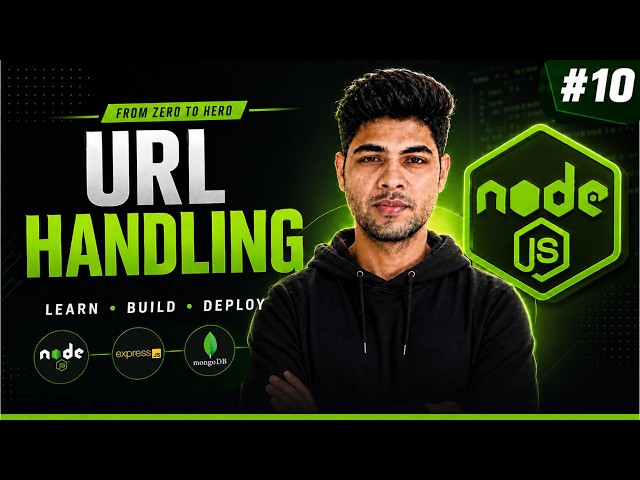 URL Handling in Node.js | Parse URLs & Route