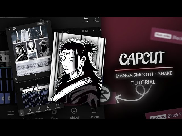 Full CapCut Manga Shake + Smooth Transition Tutorial | CapCut Tutorial