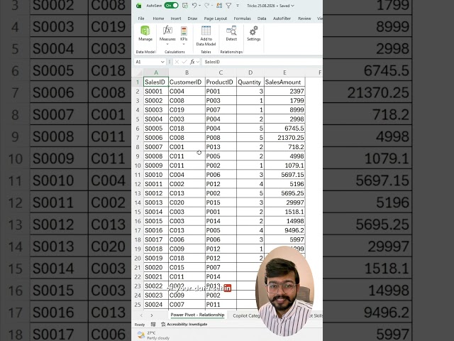 Don't Create Basic Pivot in Excel‼️Instead use Power Pivot  #excel #exceltips #shorts