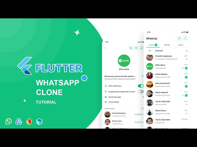 WhatsApp Clone Flutter App – Splash Screen Implementation