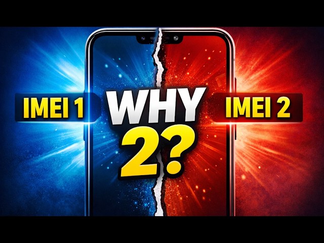 Why Dual SIM Phones Have 2 IMEI Numbers (Explained) #IMEI #DualSIM #SmartphoneFacts
