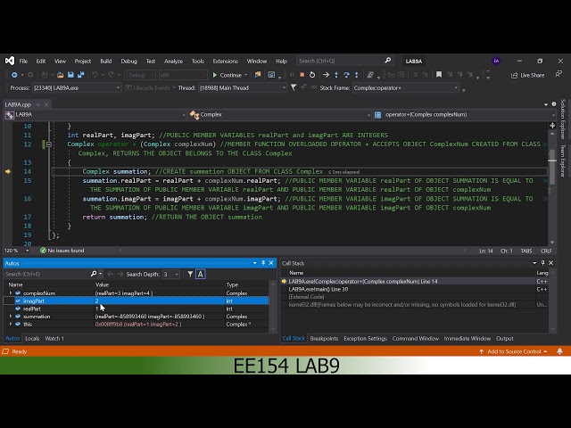 Operator Overloading in C++ Language