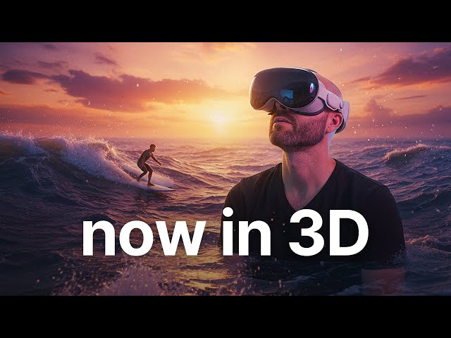Spatial Media Toolkit on Apple Vision Pro (Turn 2D Videos into Spatial Videos)
