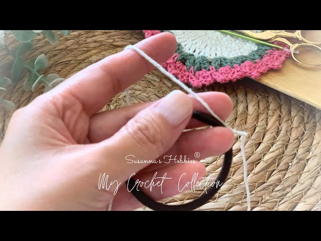 [Time-lapse] “Beautiful, Quick & Practical” My Crochet Collection | 2026SS 8/1-10/31 Hair Scrunchies
