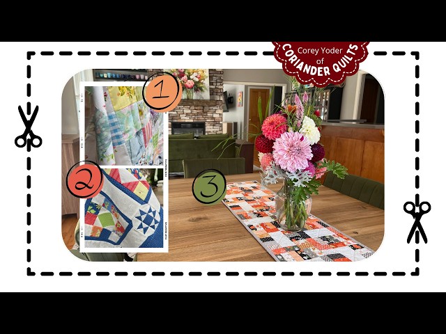 1 Day of Sewing = 3 Finished Projects + $5 October Pattern & WIP Drawing